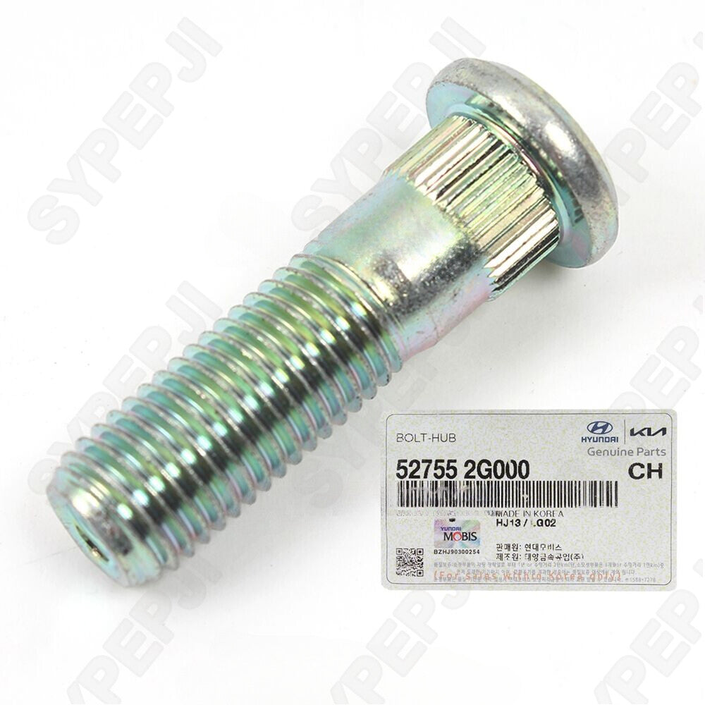 wheel studs are suitable for 12-21 for HYUNDAI ACCENT 1.6L and 19-21 for Kia FORTE 1.6L (model 527552G000).
