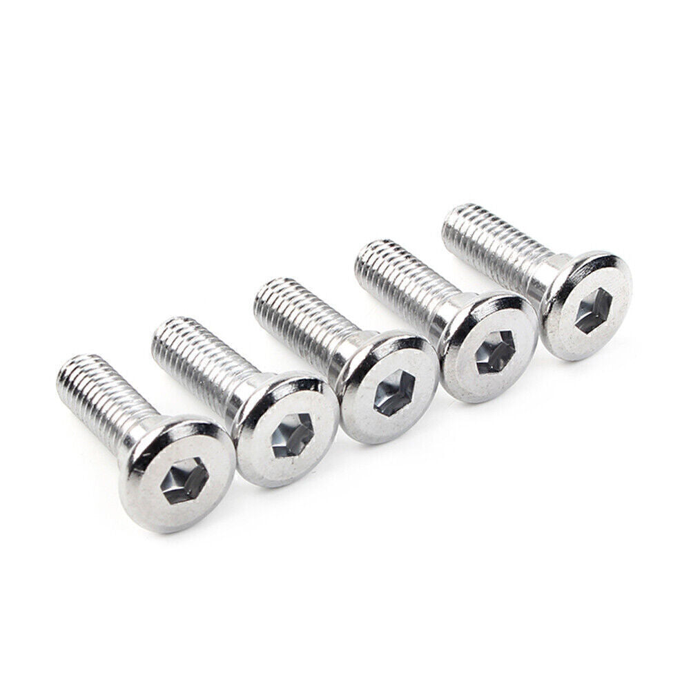 Bolts Ti Hex Socket Disc Brake Rotor Screws Fasteners 5x M8x25mm x 1.25