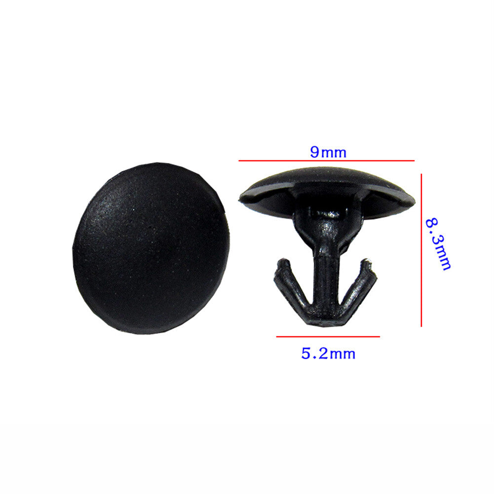 10 Car Rubber Door Seal Weatherstrip Retainer Clips for Nissan