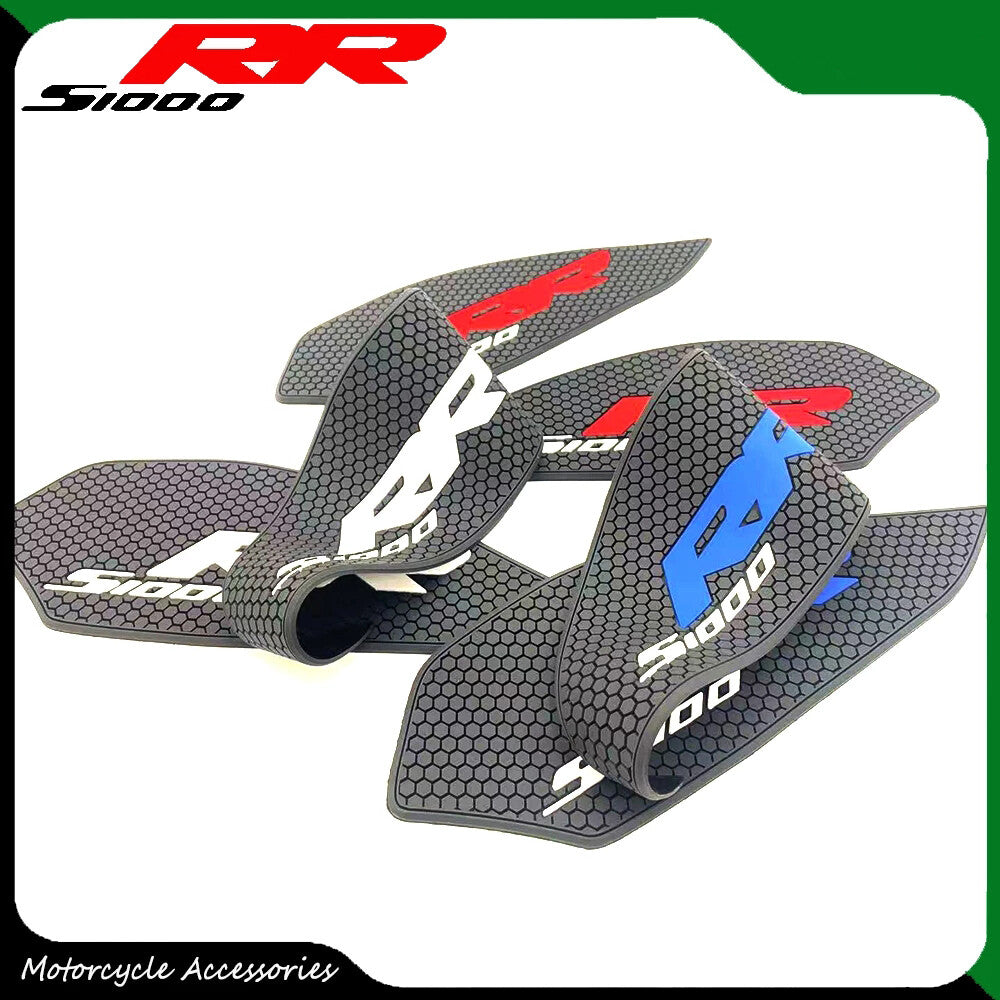 Fit For S1000RR Rubber Gas Tank Pad Traction Side Fuel Knee Grip Decal sticker