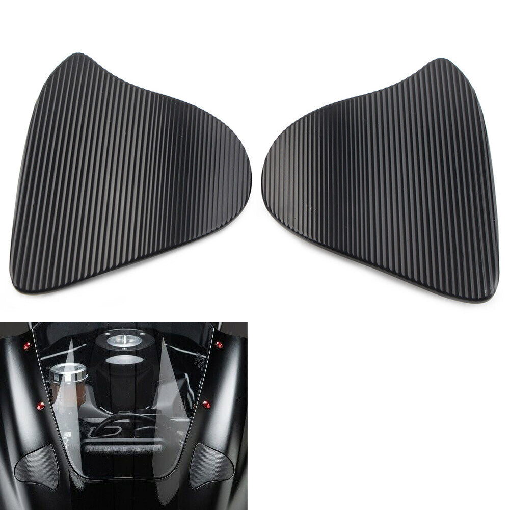 Rearview Mirror Block Off Base Plate Mount Cover for YAMAHA YZF-R1 R1 2020-24BlK