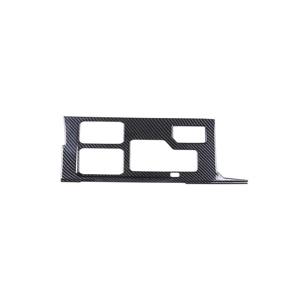 Carbon ABS Central Control Gear Shift Panel Trim For Toyot@ Tundr@ Sequoia 2022+
