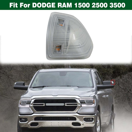 Clear Lens Right LED Side Mirror Turn Signal Light for Dodge for Ram 1500 2500 3500