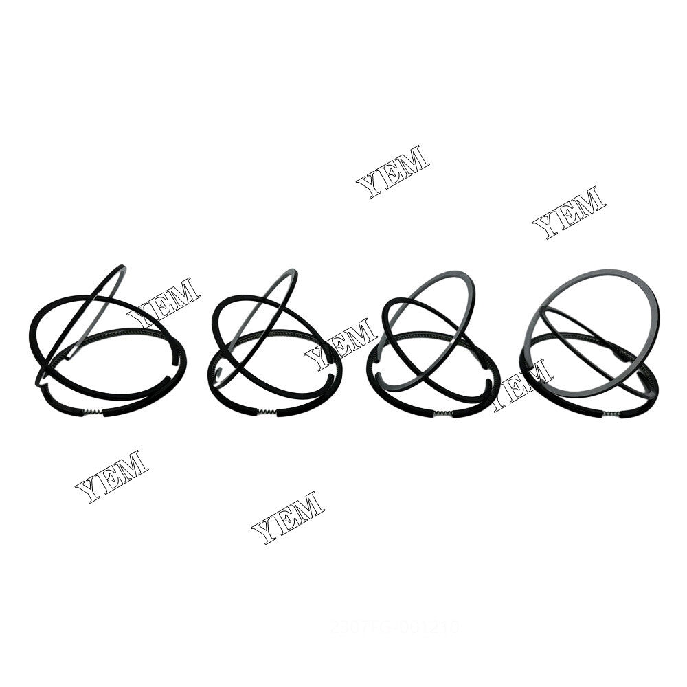4Cyl 4BB1 Cylinder Piston Ring for Isuzu Engine Rebuild Kit Aftermarket Parts