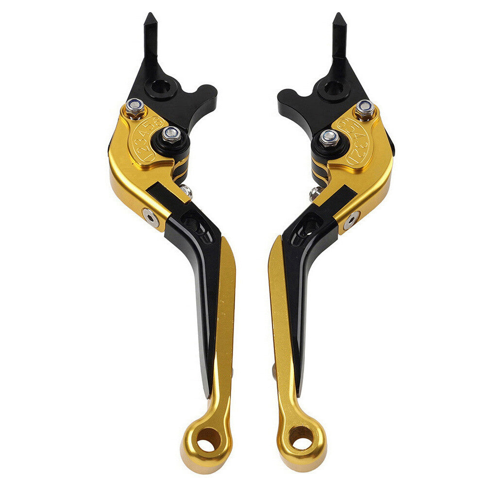 Gold CNC Folding Extendable Brake Clutch Levers for BMW S1000XR 2015-2021