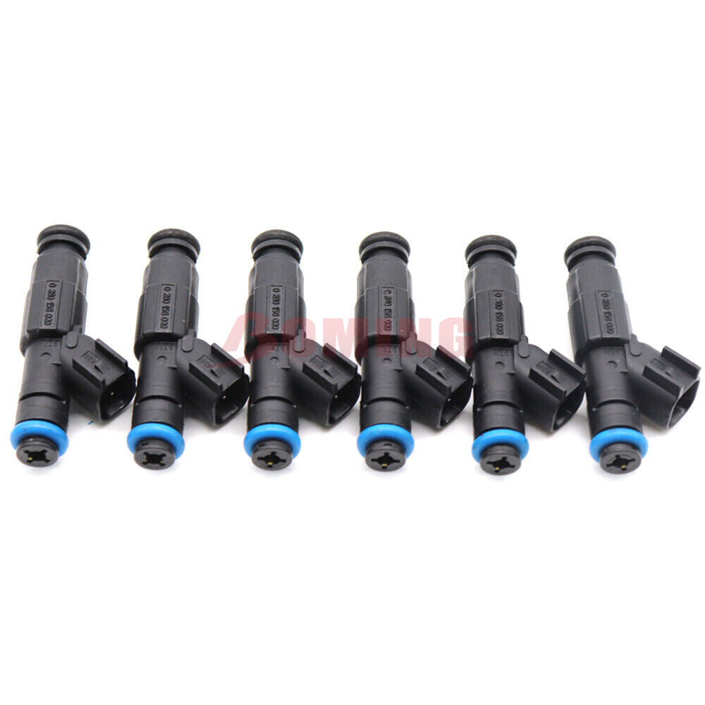 6Pcs New Fuel Injectors for Jeep Liberty for Dodge Dakota for Mitsubishi 3.7L 0280158020