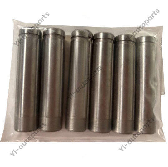 6PCS Engine Valve Guide 13211-Z5001 for NISSAN FE6 Excavator