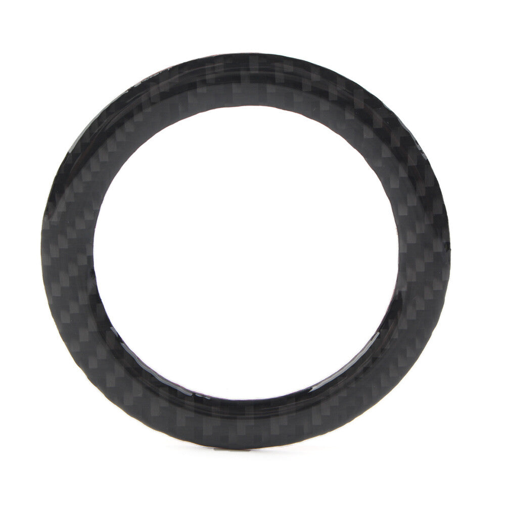 Carbon Fiber Steering Wheel Hub Cover Trim for Jeep Grand Cherokee 2014-2022