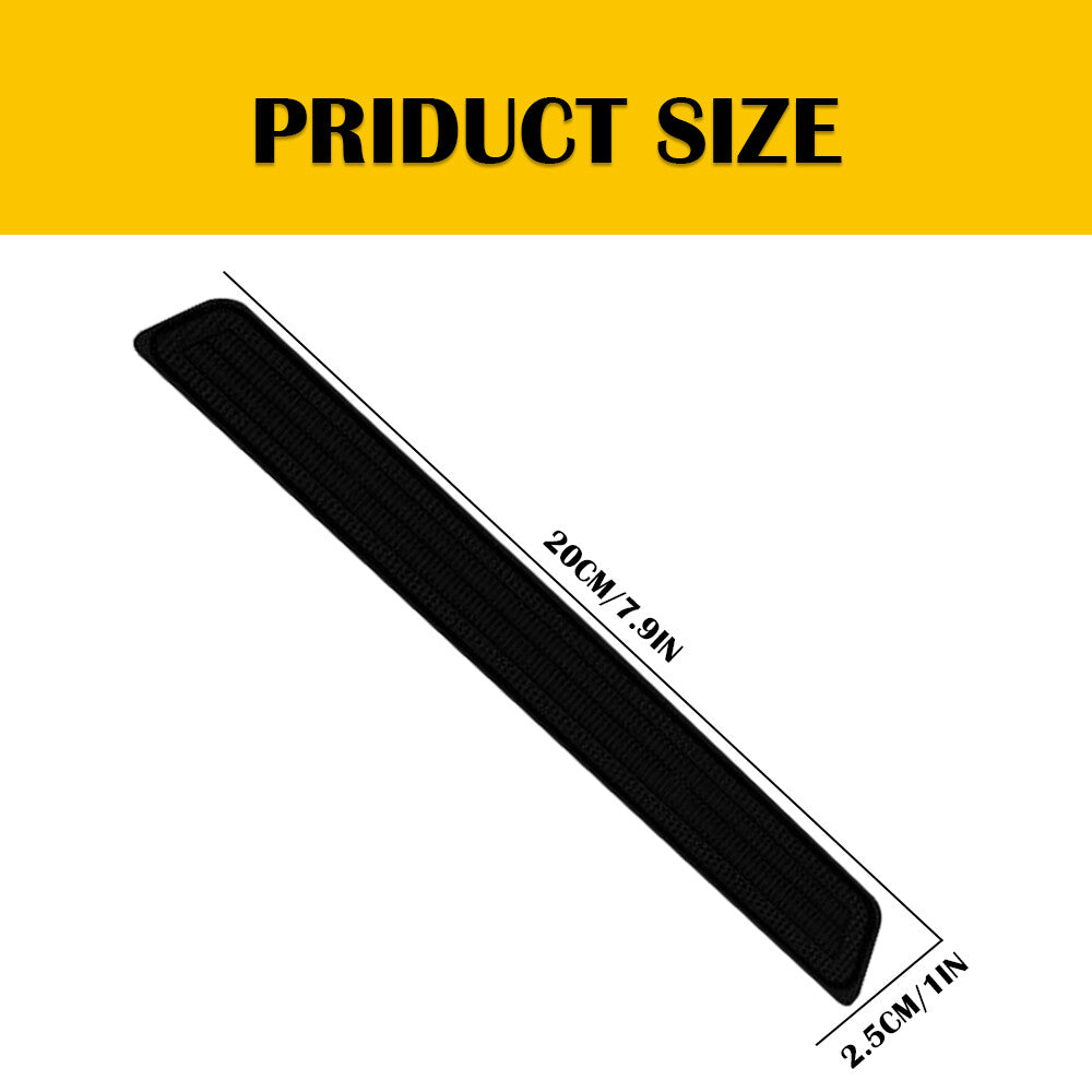 A pair of rear smoked side marker lights for 2015-2021 for Dodge Charger White LED Strip