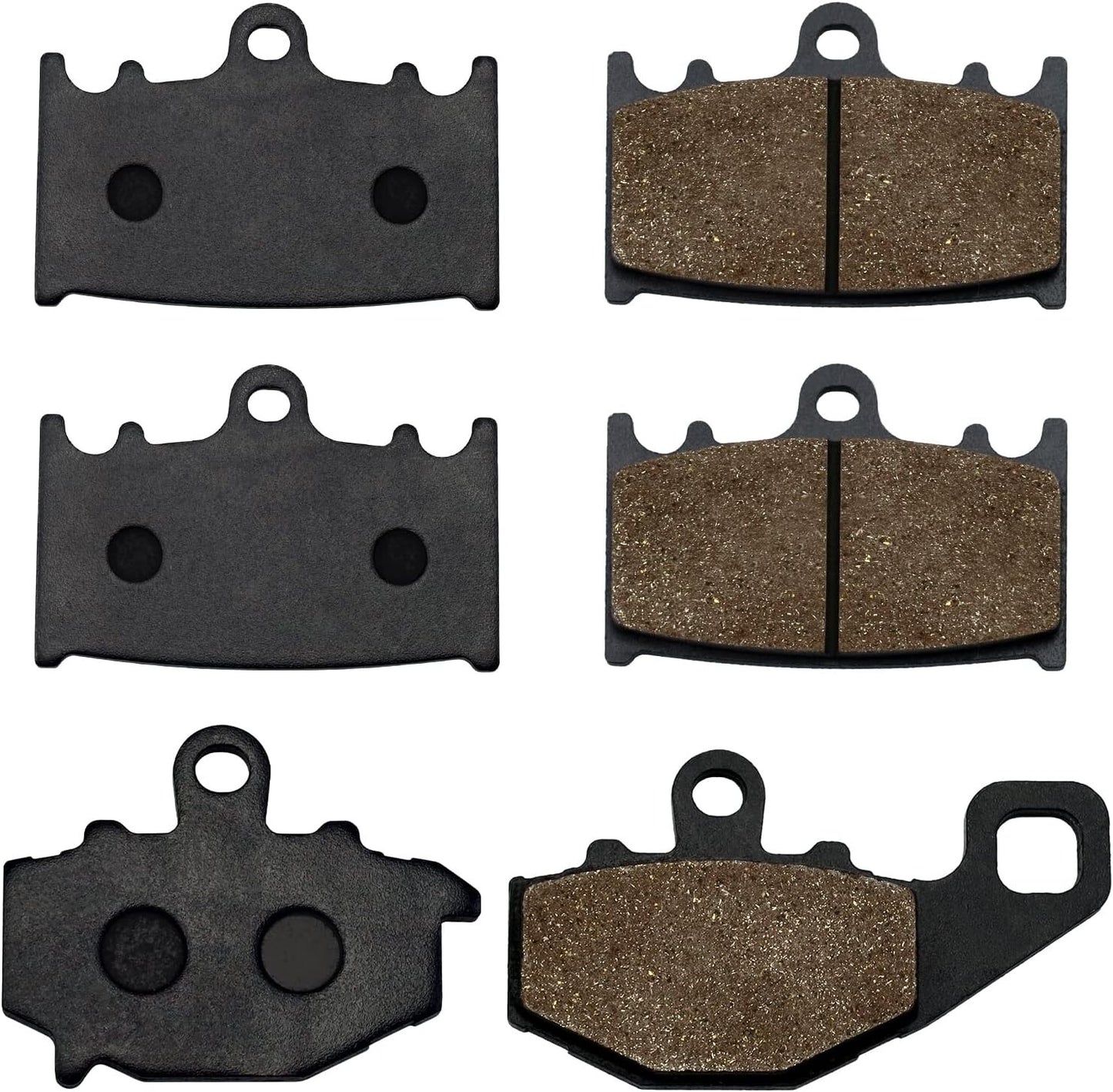 Front and Rear Brake Pads for Kawasaki ZZR600 ZZR 600 1993-2007 ZZR400
